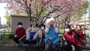 お花見に行ってきました(*´∀`*)　エルステージ小田井