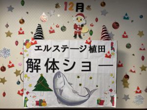 🐟解体ショー🐟エルステージ植田🐟