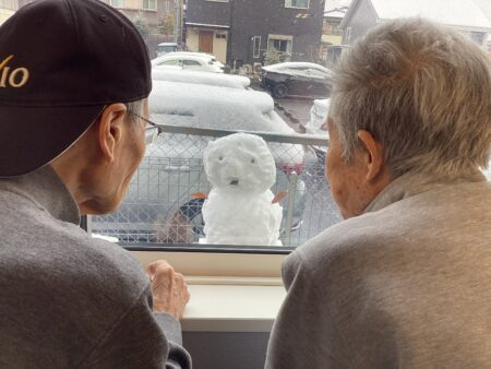 雪が降りました⛄